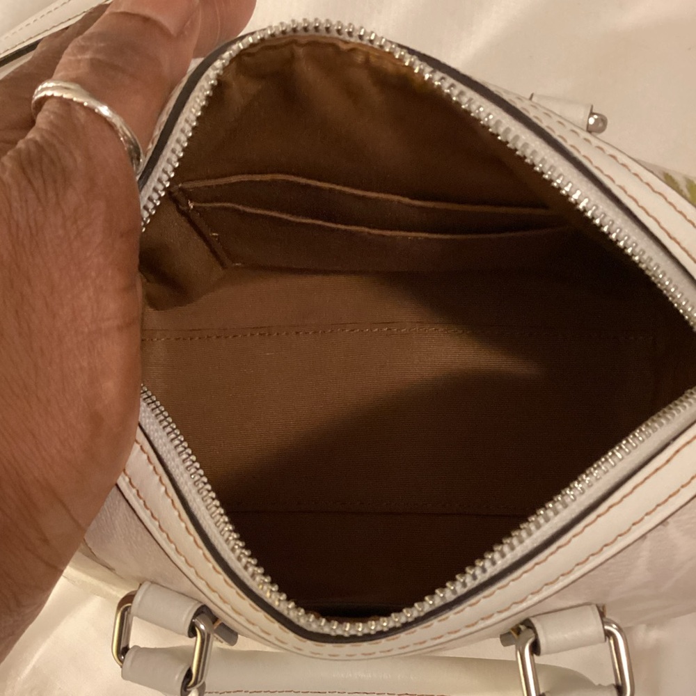 Coach Mini Rowan Crossbody In Signature Canvas With Hula Print - Picture 9 of 16